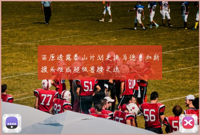 苗原透露泰山计划更换马德鲁加新援或难成超级兽腰之选
